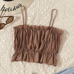 *New* Ruched Crop Top